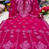 Georgette_gala_buti_kurti_with_chikankari_work