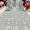 Georgette_gala_buti_kurti_with_chikankari_work