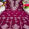 Georgette_gala_buti_kurti_with_chikankari_work