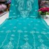 Georgette_gala_buti_kurti_with_chikankari_work