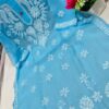 Georgette_gala_buti_kurti_with_chikankari_work
