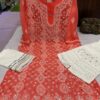 Georgette_panel_kurti_with_mirror_chikankari_work