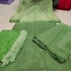 Georgette_front_jaal_kurti__Sharara_duptta_dye_set_with_chikankari_work