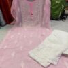 Georgette_yok_gala_buti_kurti_with_chikankari_work