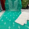 Georgette_yok_gala_buti_kurti_with_chikankari_work