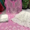 Georgette_kurti__mirror_with_chikankari__work