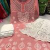 Georgette_kurti__mirror_with_chikankari__work