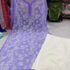 Georgette_jaal_kurti_and_Cotton_plazo_set_with_chikankari_work