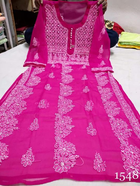 Georgette_yok_chari_kurti_with_chikankari__work