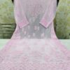 Georgette_resham_thread_yok_daman_chikankari_work_kurti