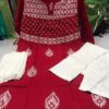 Cotton_pintex_gala_kurti_with_chikankari_work