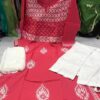 Cotton_pintex_gala_kurti_with_chikankari_work