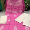 Cotton_pintex_gala_kurti_with_chikankari_work