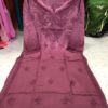 Modal_rose_work_dye_kurti_with_chikankari_work