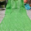 Teri_rubia_cotton_jaal_kurti_with_stone_and_chikankari_work