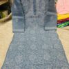 Teri_rubia_cotton_jaal_kurti_with_stone_and_chikankari_work