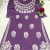 Cotton_round_neck_rose_kurti_with_chikankari__work