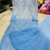 Georgette_kurti_Sharara_dye_set_with_chikankari__work