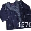 Premium_denim_angrakha_style_kurti__with_chikankari__work