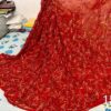 Georgette_multi_thread_tepachi_sarees_with_chikankari__work
