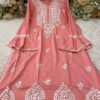 Modal_bell_sleeves_rose_kurti_with_chikankari_work