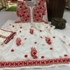 Georgette_machine_chikankari_work_gown