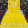 Rayon_crochet_button_nd_pocket_gown_with_chikankari__work