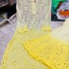 Georgette_kurti_with_Sharara_dye_set_with_chikankari_mirror_work