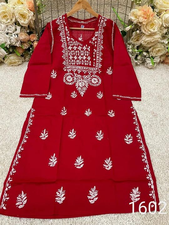 Cotton_Angrakha_style_kurti__with_chikankari__work