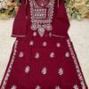 Cotton_Angrakha_style_kurti__with_chikankari__work