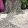 Georgette_bell_sleeves_kurti_with_chikankari_mirror_work