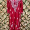 Rayon_kurti_plazo_set_with_chikankari_work