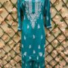 Rayon_kurti_plazo_set_with_chikankari_work