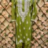 Rayon_kurti_plazo_set_with_chikankari_work