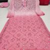 Georgette_rose_jaal_kurti_sharara_duptta_dye_set_with_chikankari__mirror_work