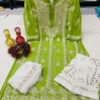 Georgette__gota_patti_daman_chadi_bel_kurti