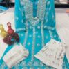 Georgette__gota_patti_daman_chadi_bel_kurti
