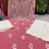 Georgette_daul_shade_rose_kurti__with_chikankari__work
