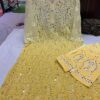 Georgette_chikankari_kurti_pant_set_with_mirror_work