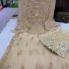 Georgette_chikankari_kurti_pant_set_with_mirror_work