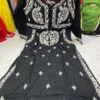 Cotton_kurti_with_pockets_and_fine_chikankari_work