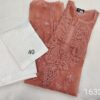 Organza_long_kurti_with_laycra_cotton_strechble_pants_set_with_finest_quality_intricate_chikankari_hand_embroidery_with_mukaish_work