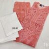 Organza_long_kurti_with_laycra_cotton_strechble_pants_set_with_finest_quality_intricate_chikankari_hand_embroidery_with_mukaish_work