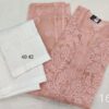 Organza_long_kurti_with_laycra_cotton_strechble_pants_set_with_finest_quality_intricate_chikankari_hand_embroidery_with_mukaish_work