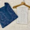 Rayon_kurti_with_chikankari__mukaish__work