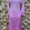 V_lace_dobby_cotton_chikankari_kurti