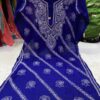 Georgette_rose_chari_chikankari_kurti