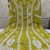 Rayon_A_line_chikankari_kurti_frock_ghaspatti_embroidery