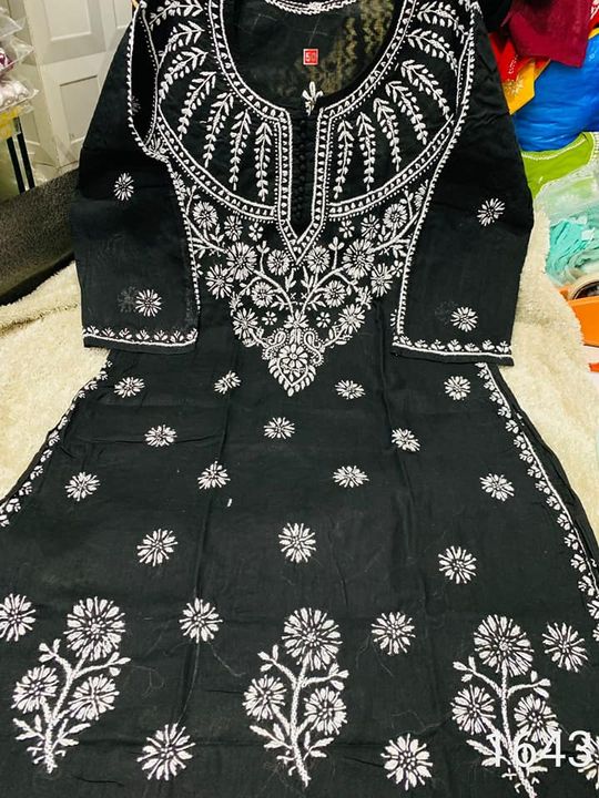 Special_size_Cotton_chikankari_kurti