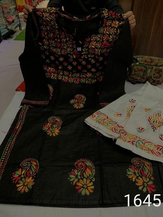 Cotton_chikankari_kurti